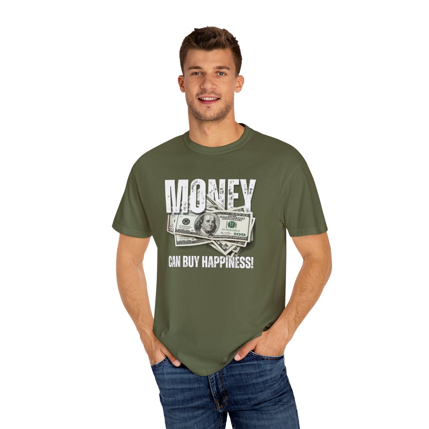 Funny Money T-Shirt | 'Money Can Buy Happiness' Tee