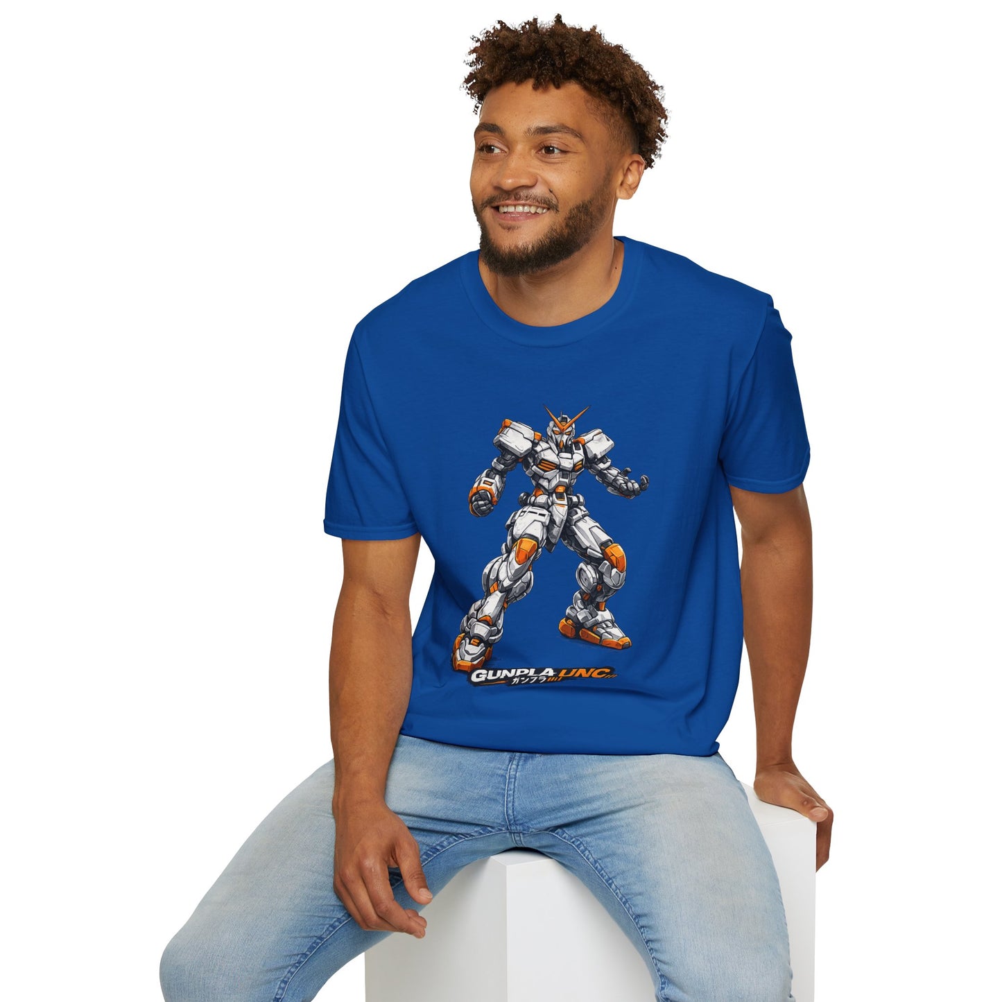 Mecha Graphic Tee — 'Gunpla Unc' Anime Robot Tee