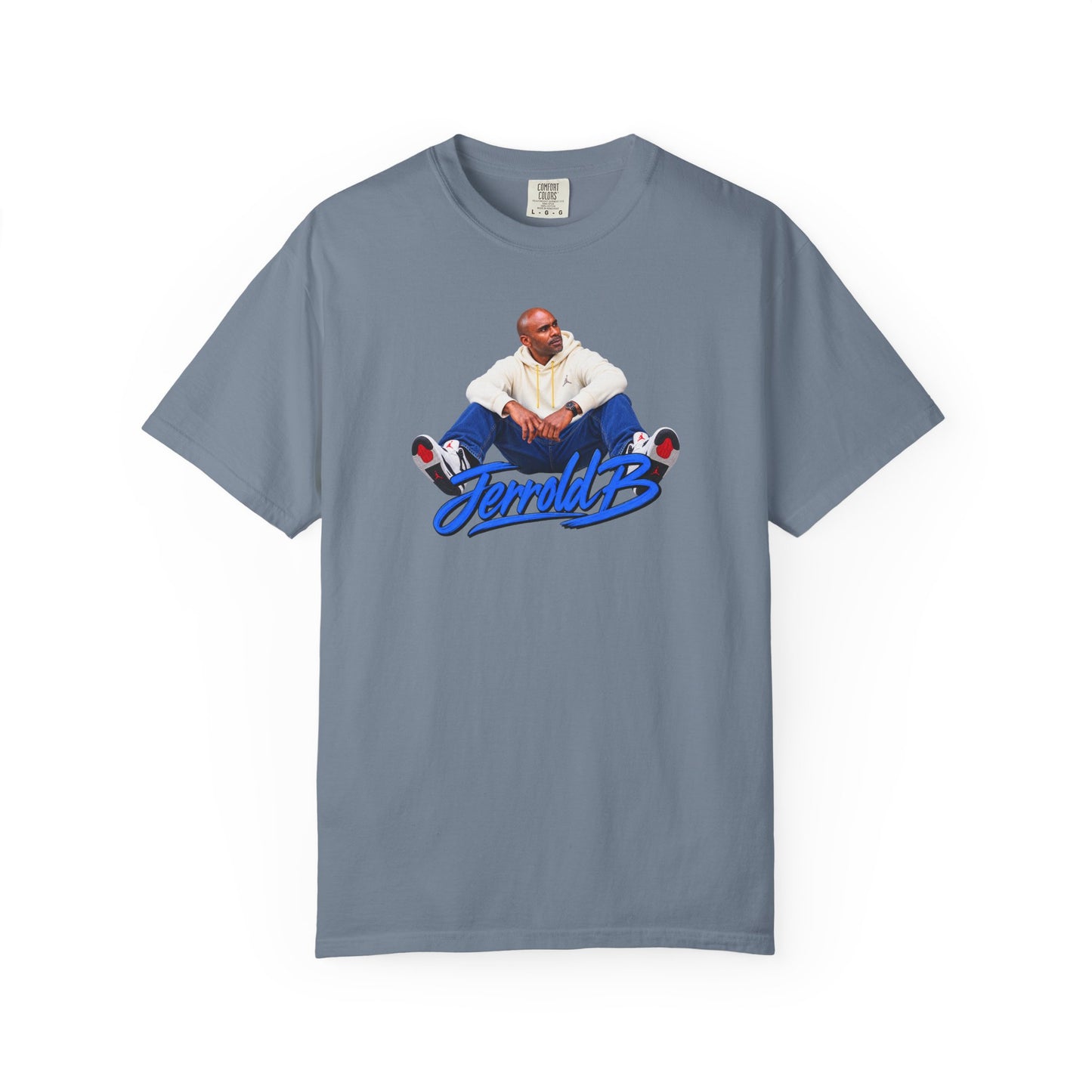 Jerrold B Comedy T-Shirt — Retro Script Logo Tee