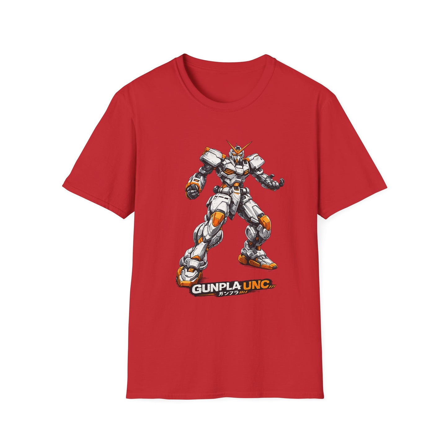 Mecha Graphic Tee — 'Gunpla Unc' Anime Robot Tee