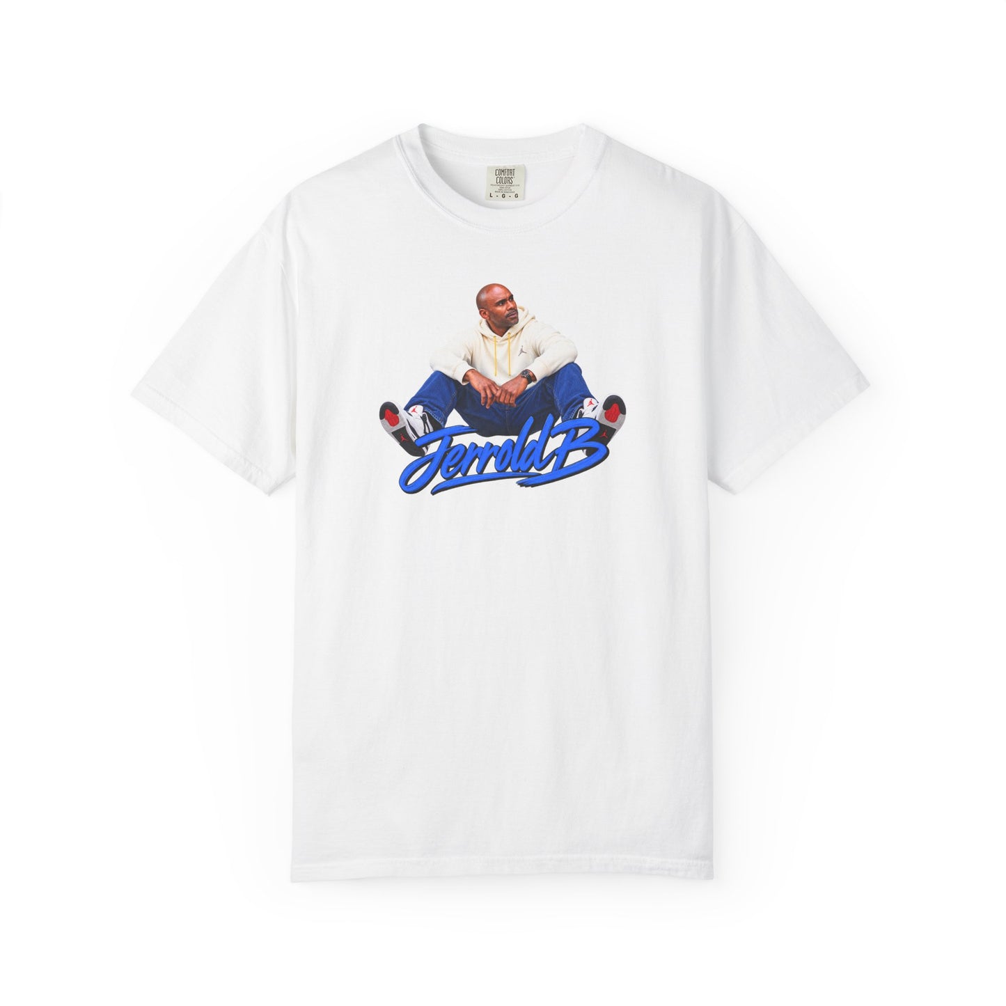Jerrold B Comedy T-Shirt — Retro Script Logo Tee