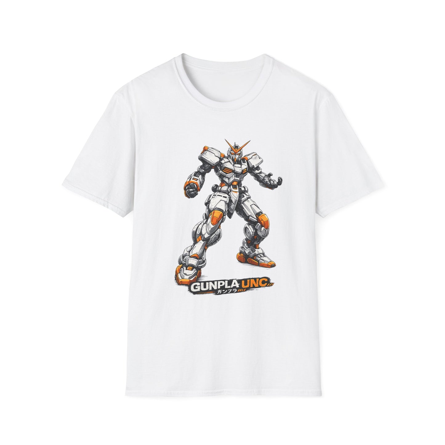 Mecha Graphic Tee — 'Gunpla Unc' Anime Robot Tee