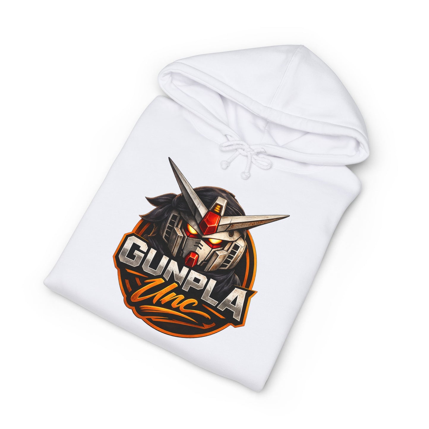 Gunpla UNC Hoodie – Gundam Mecha Logo Pullover