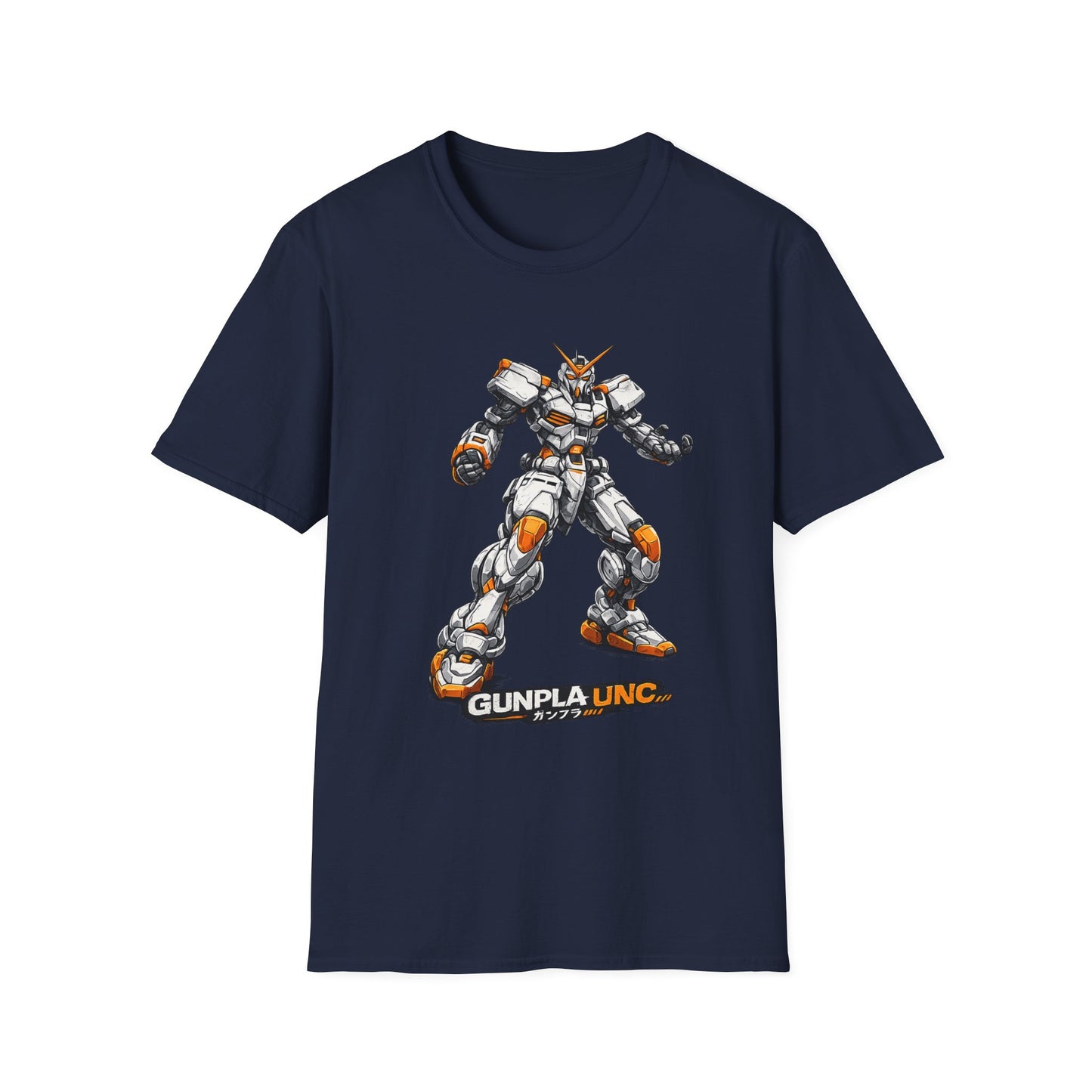 Mecha Graphic Tee — 'Gunpla Unc' Anime Robot Tee