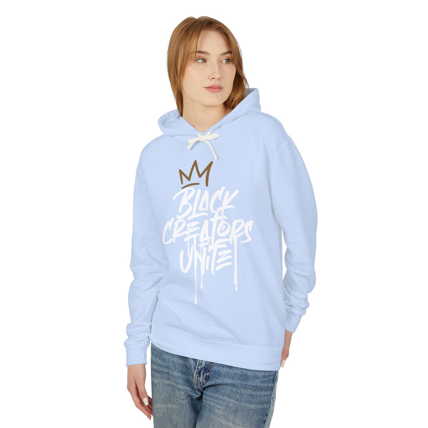 Black Creators Unite Lightweight Hoodie