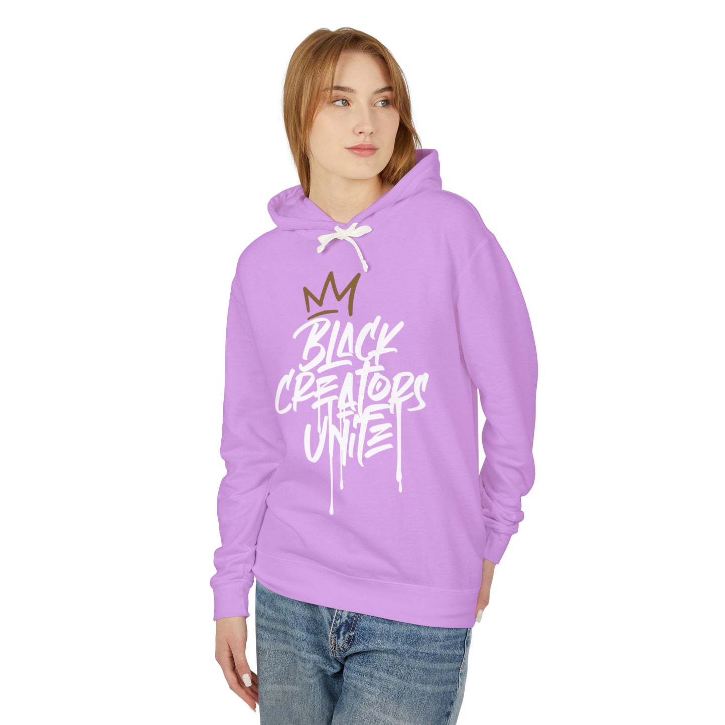 Black Creators Unite Lightweight Hoodie