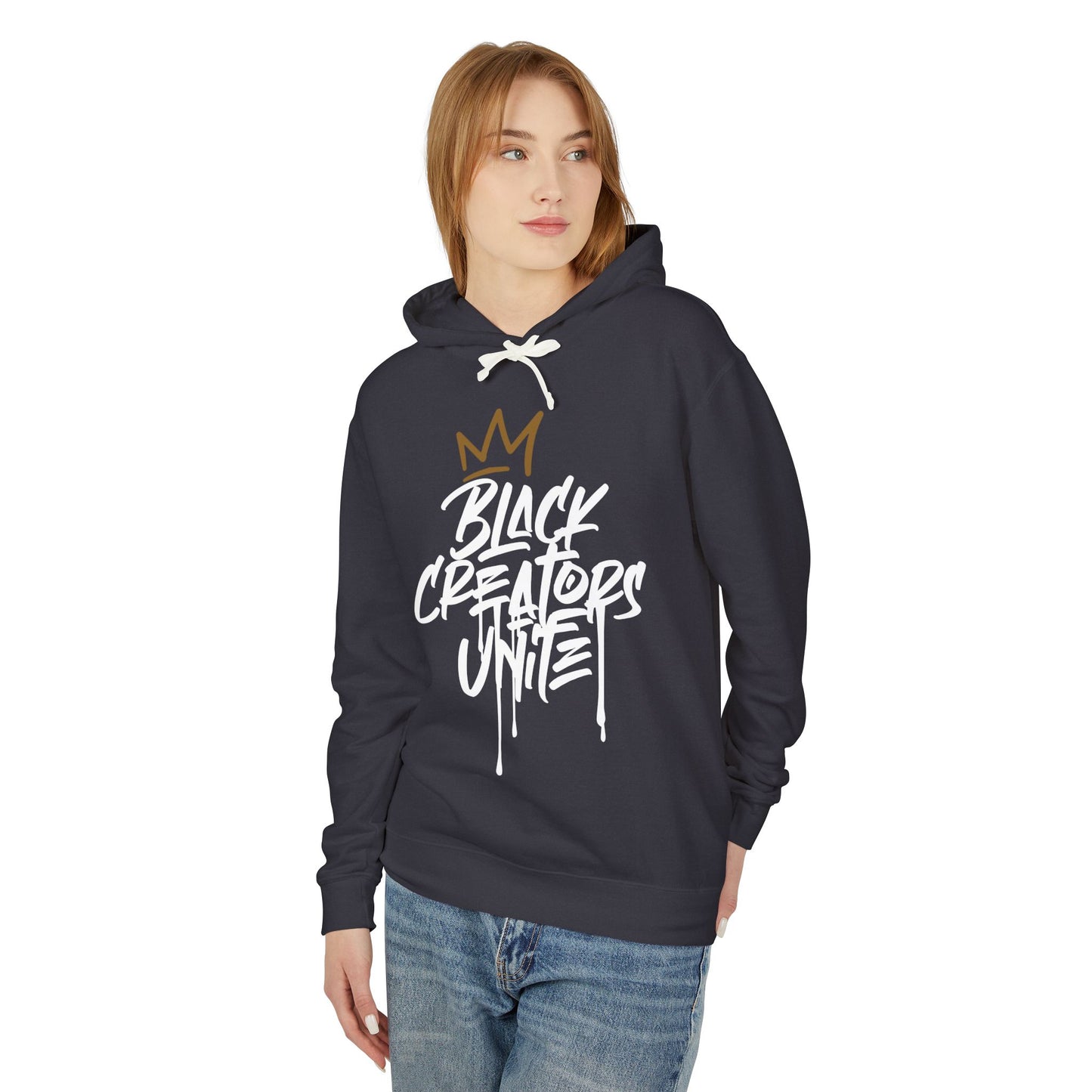 Black Creators Unite Lightweight Hoodie