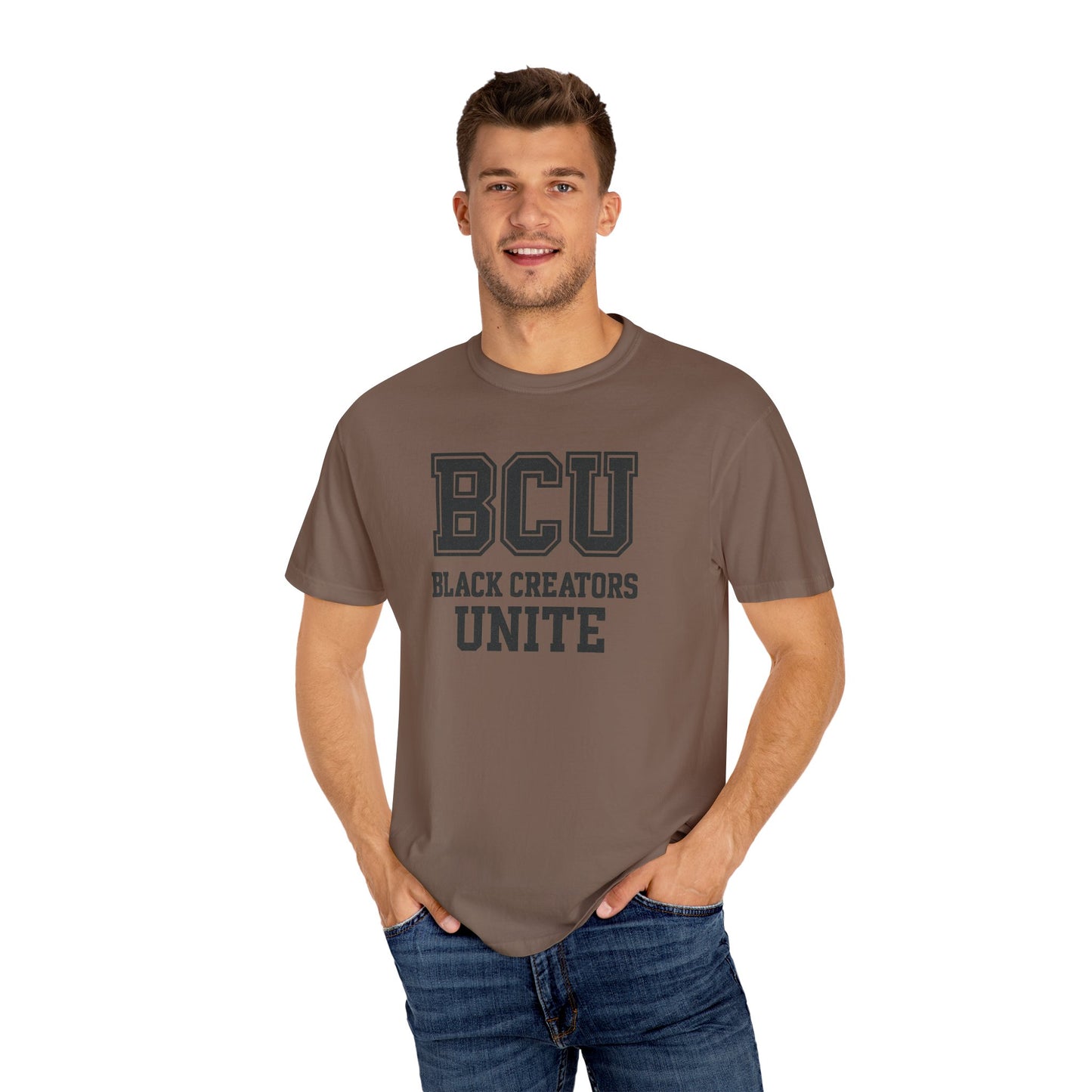 BCU - Black Creators Unite College Edition - Unisex Garment-Dyed T-shirt