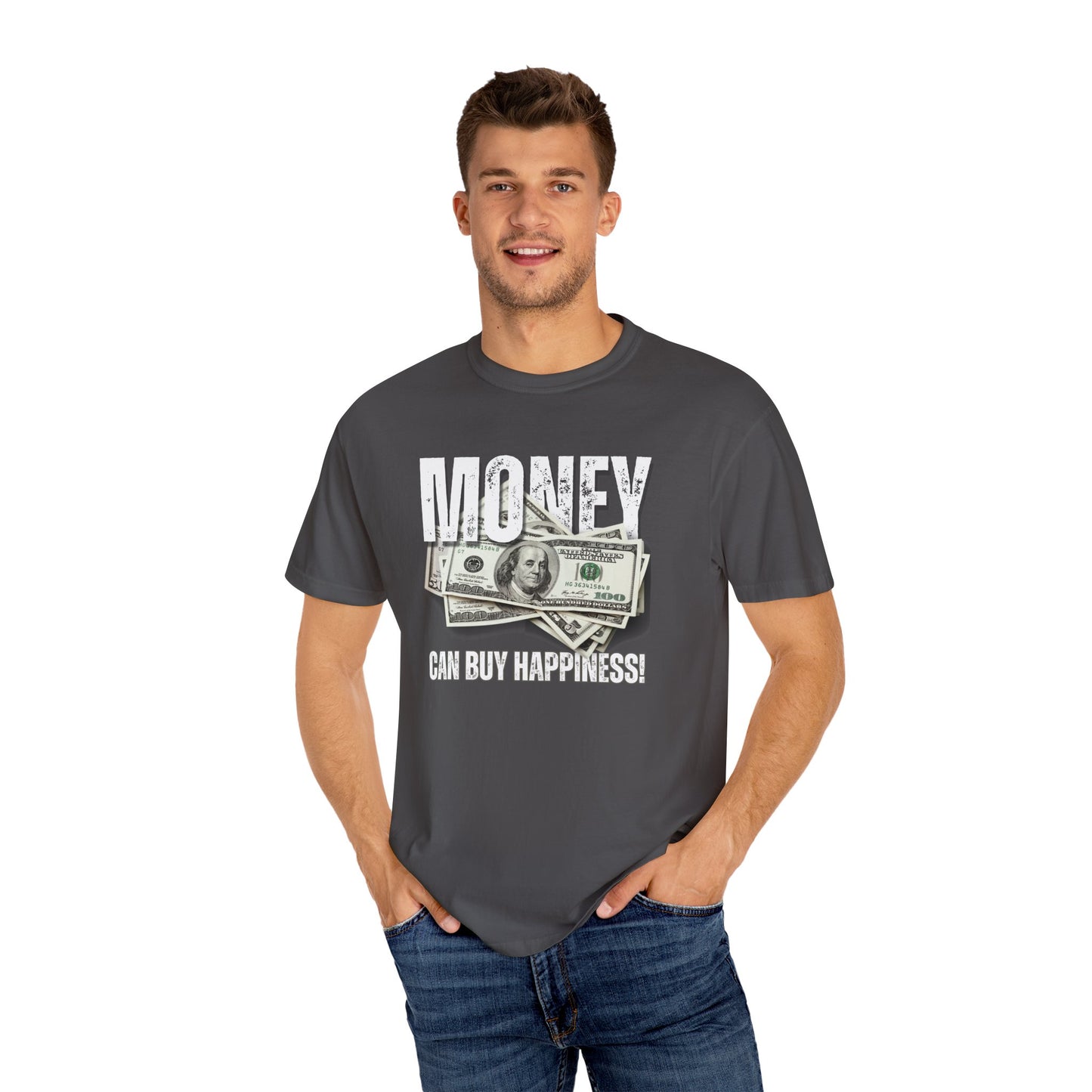 Funny Money T-Shirt | 'Money Can Buy Happiness' Tee