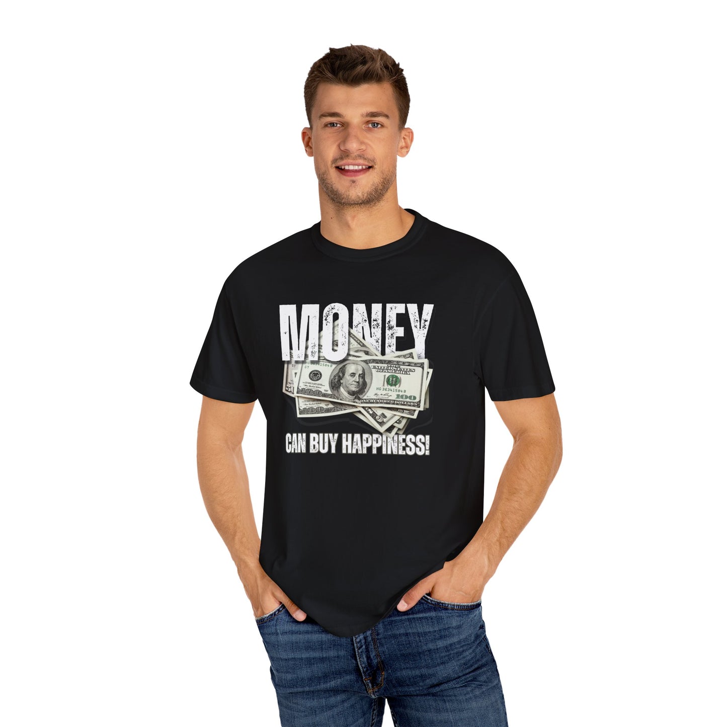 Funny Money T-Shirt | 'Money Can Buy Happiness' Tee