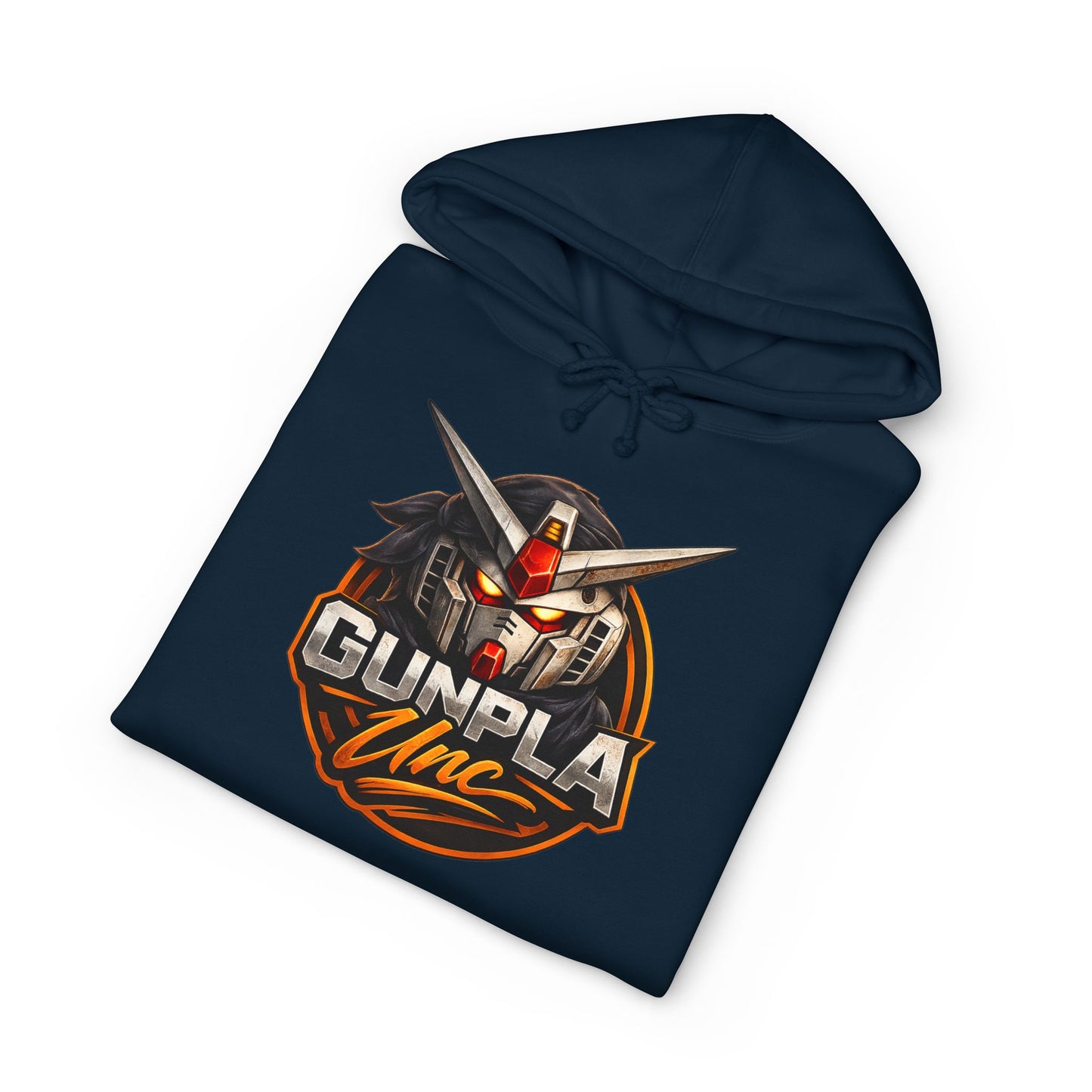 Gunpla UNC Hoodie – Gundam Mecha Logo Pullover