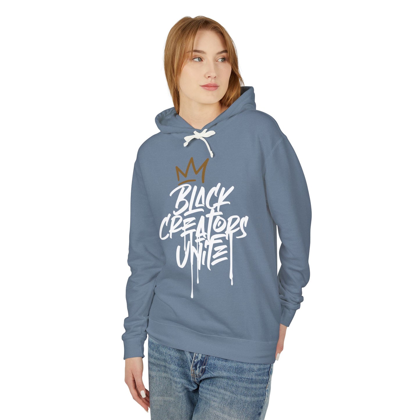 Black Creators Unite Lightweight Hoodie